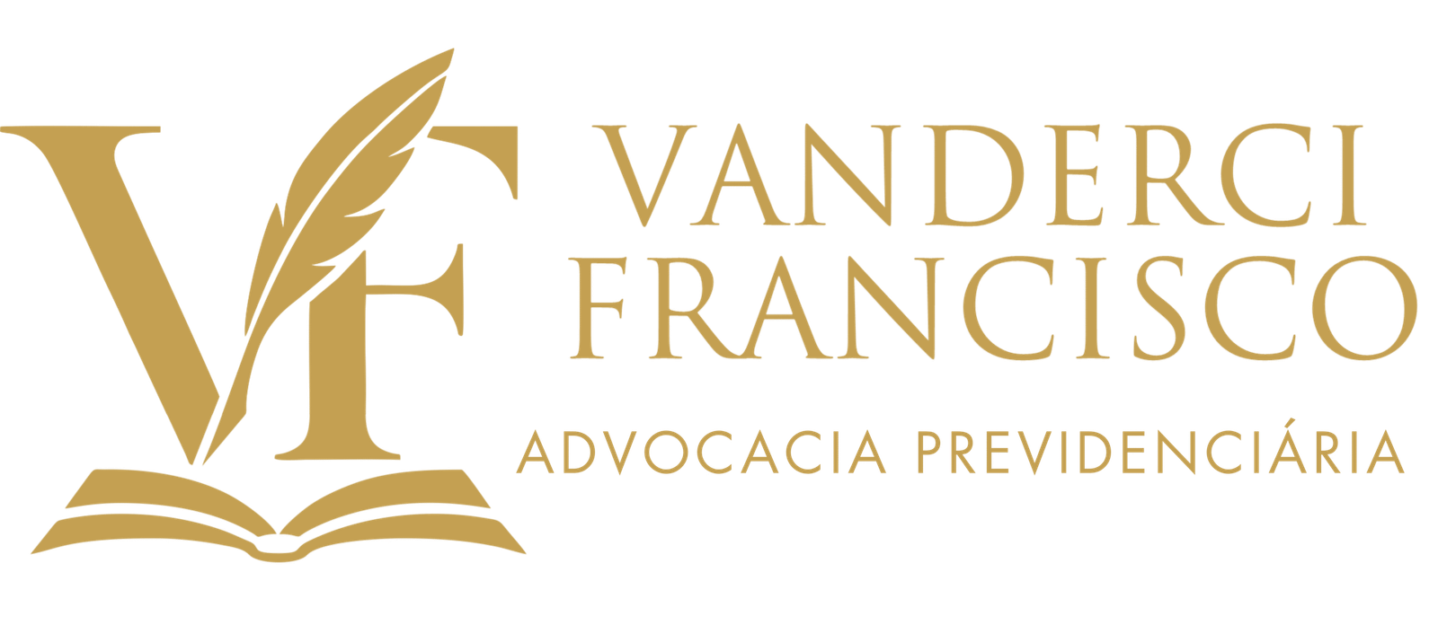 logotipo atualizado Vanderci Francisco advogada previdenciária LogoHorizontalSemFundo vertical